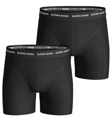 Bjorn Borg Jongens Boxershort 2p Running Solids Maat 146-152 Male