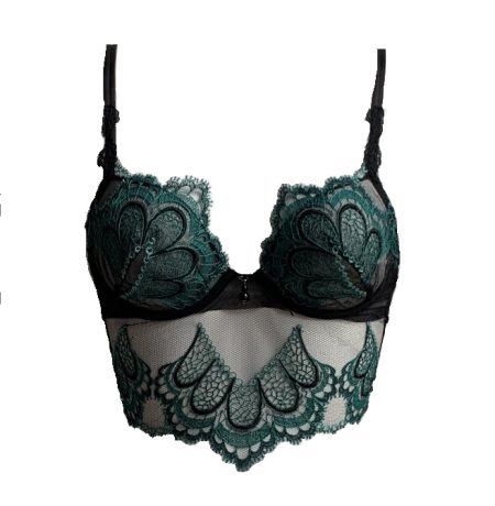 AMBRA Lingerie BH's Grand Arche Bralette BH groen 0320