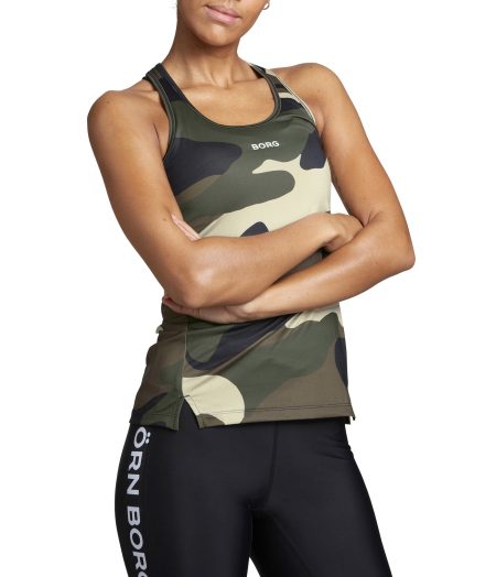 Bjorn Borg Dames Tanktop Peace Camo Maat 38 Female