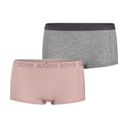 Bjorn Borg Dames Minishort  2p Solids Maat 34 Female