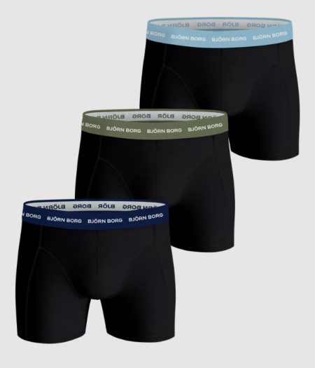 Bjorn Borg Heren Boxershort 3 Pack Essential Maat S Male