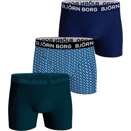 Bjorn Borg Jongens Boxershort 3p Cotton Stretch Maat 122-128 Male