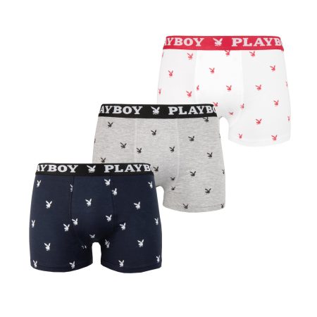 Playboy Boxershort 3 Pack Playboy Miller Maat M Male