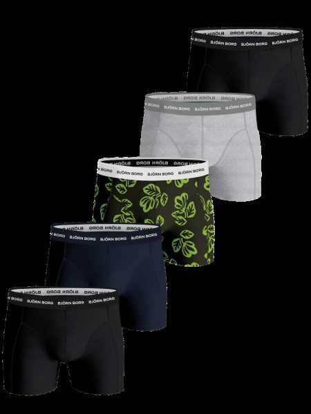 Bjorn Borg 5 Pack Cotton Stretch Boxer Maat L Male