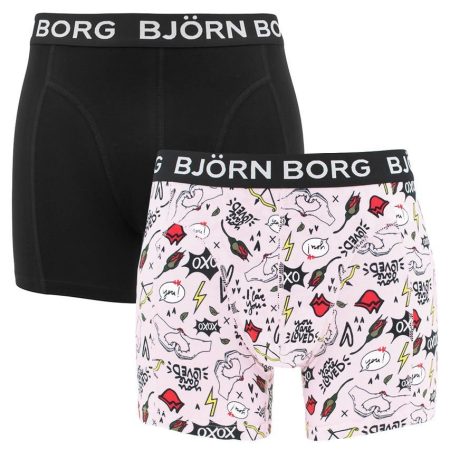 Bjorn Borg Heren Boxershort 2p Xoxo Maat S Male