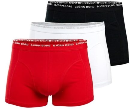 Bjorn Borg Jongens Boxershort 3p Basic Maat 110-116