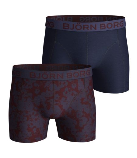 Bjorn Borg Heren Boxershort 2p 2wayflower Maat S Male