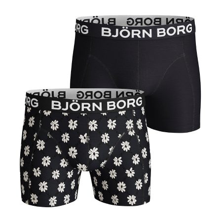 Bjorn Borg Heren Boxershort 2p Flower Grid Maat S Male