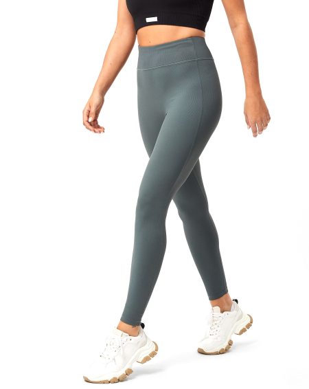 Bjorn Borg Dames Studio Highwaist Rib Tights Maat L Female