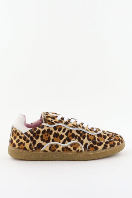 Toral sneakers Rubens met harige structuur dierenprint