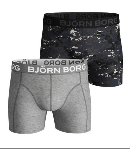 Bjorn Borg Heren Boxershort 2p Digital Maat S Male