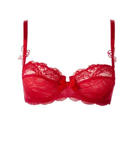 Lise Charmel lingerie Soir de Venise 1/2 cup BH rood ACA3003