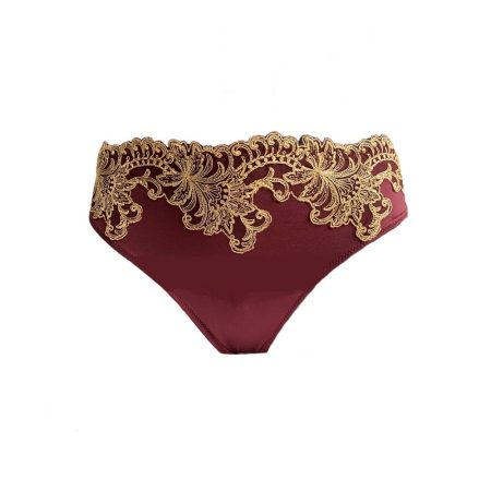 AMBRA Lingerie Slips Titanium Brasil Rood 1439