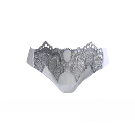 AMBRA Lingerie slips Grand Arche brasil Wit/grijs 1329