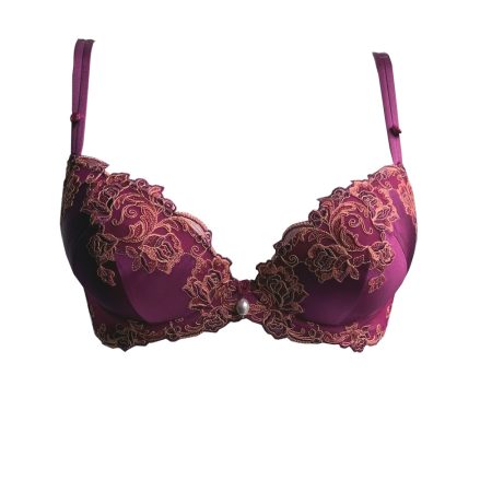 AMBRA Lingerie BHs Silk Fuchsia Push-up BH rood 0628
