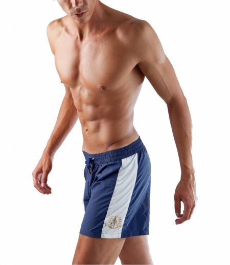 Cesare Paciotti Heren Badmode Stemma zwemshort blauw MOOBX03ST