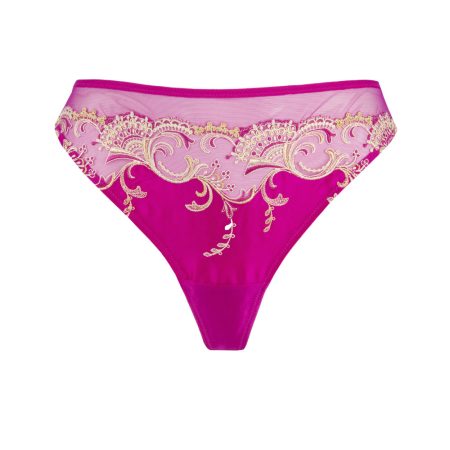 Lise Charmel Lingerie Splendeur Soie String Magenta ACC0080