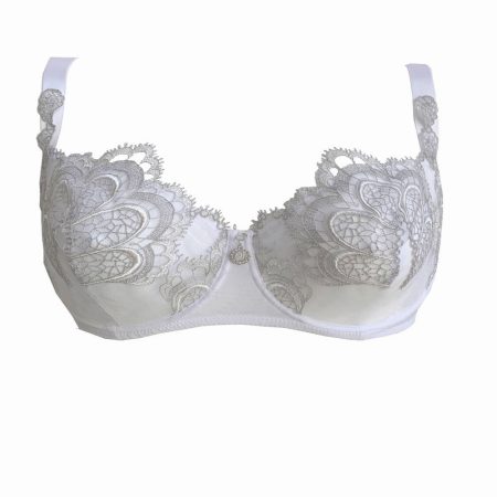 AMBRA Lingerie BH&apos;s Grand Arche Balconette BH wit 0322