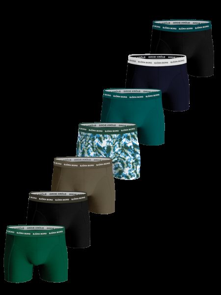 Bjorn Borg Heren Boxershort 7 Pack Cotton Stretch Maat L Male
