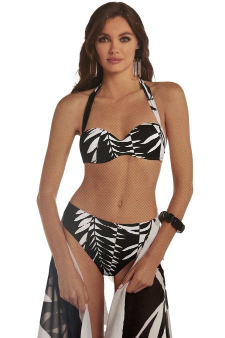 Bad & Beach Roidal BIKINI NAILA Zwart & Wit