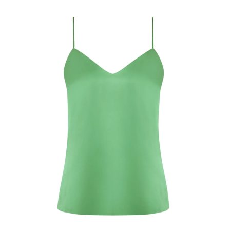 Lise Charmel Lingerie Source Beauté Spaghetti Top smaragd groen ALC4088