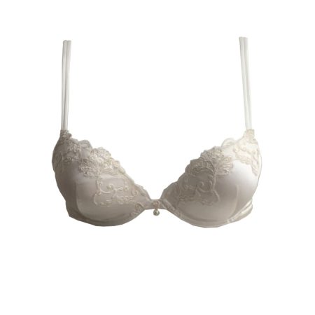 AMBRA Lingerie BH&apos;s SILK Grandi TG Push-up BH creme 0279