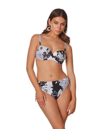 Bad & Strand Roidal BIKINI Uriel Wit/Grijs/Zwart