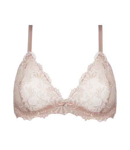 Lise Charmel Dressing Floral Triangel BH bruin/ivoor ACC6588