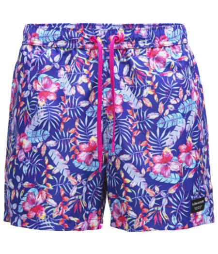 Bjorn Borg Björn Borg Swimshort Sylvester – Koningsblauw Met Tropische Bloemenprint Maat Xl Male