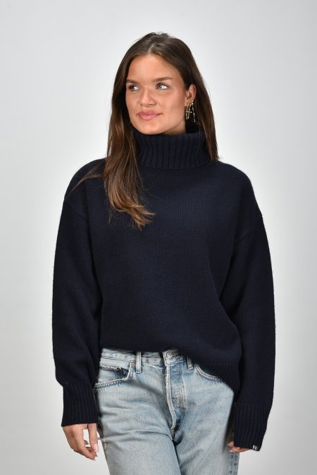 Extreme Cashmere trui Oversize Xtra 20 navy