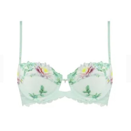 Lise Charmel Lingerie Amour Nymphia Balconnet BH jade-groen ACH3059