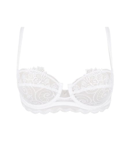 Lise Charmel Crystal Poësie Balconette BH wit ACH3034D
