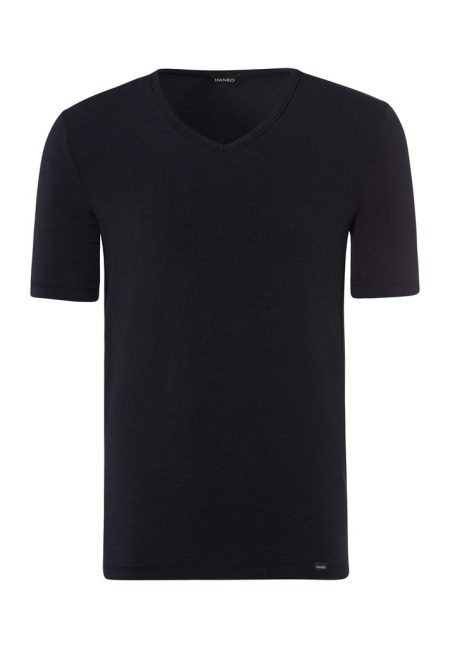Hanro Heren ondergoed Natural Function T-shirt zwart 073185