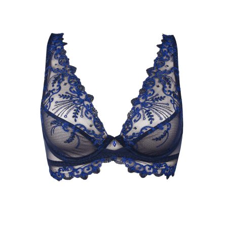 Lise Charmel Nuit Folie Glamour BH Blauw ACH7412 | Luxe Lingerie