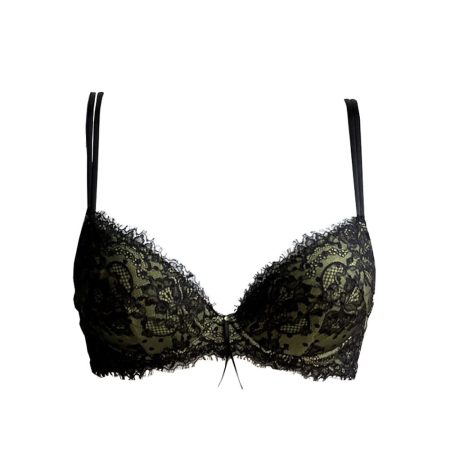 AMBRA Lingerie Brigitte Push up BH donker groen 0258