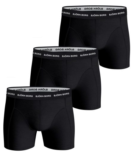 Bjorn Borg Heren Boxershort 3p Essential Maat S Male