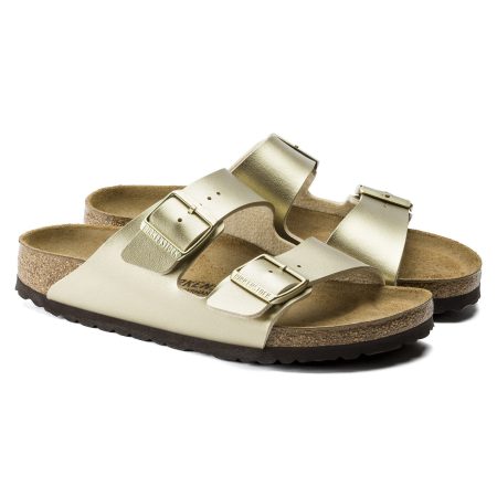 Birkenstock Birkenstock Arizona Slippers Gold - Normale Pasvorm Maat 36 Female