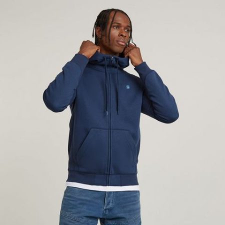 G-Star RAW Capuchonsweatvest Premium Basic Hooded Zip Sweater