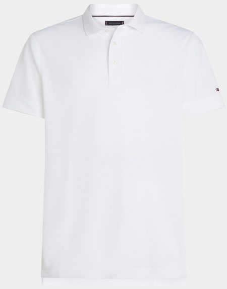 Tommy Hilfiger Polo korte mouw Wit Tonal Monotype Reg Polo MW0MW38456/YBR