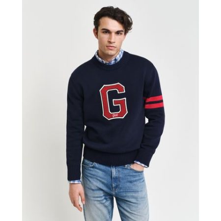 Gant Trui met ronde hals SEASONAL G C-NECK