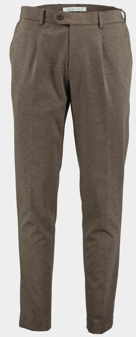 Born With Appetite Katoenen Broek Bruin Pedro Pants 24304PE17/830 camel