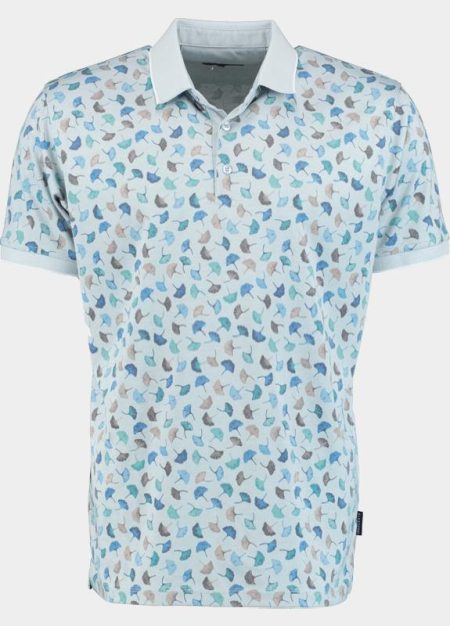 Innocente Polo korte mouw Groen met print 25007/Green