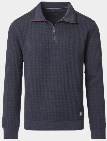 Casamoda Sweater Blauw Sweattroyer 444301000/135