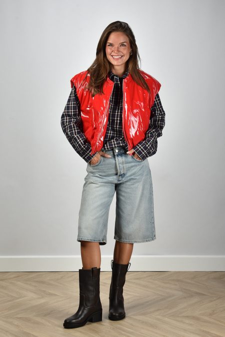 JOHNY gilet Chesto red