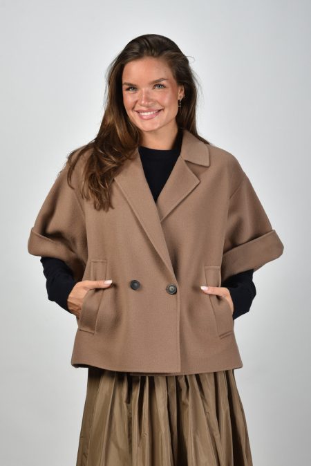 Weekend Max Mara gilet Pera 087 light brown