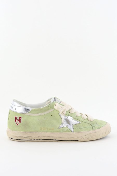 Golden Goose sneakers Superstar GWF00758.F006816.35909 nile green/silver