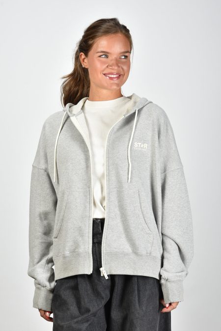 Golden Goose trui GUP01892.P001652.60513 alluminium melange gray