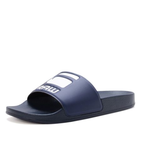 G-Star cart slide badslipper blauw-41