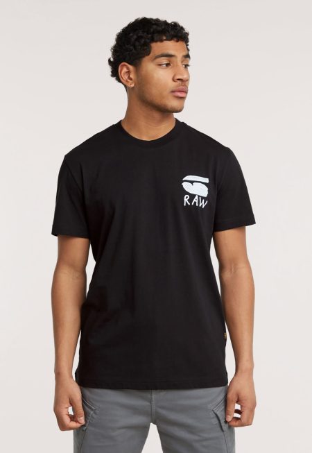 G-Star RAW Burger Back Print T-shirt