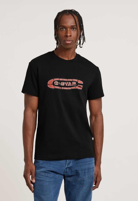 G-Star RAW Destroyed Old Skool Logo T-shirt